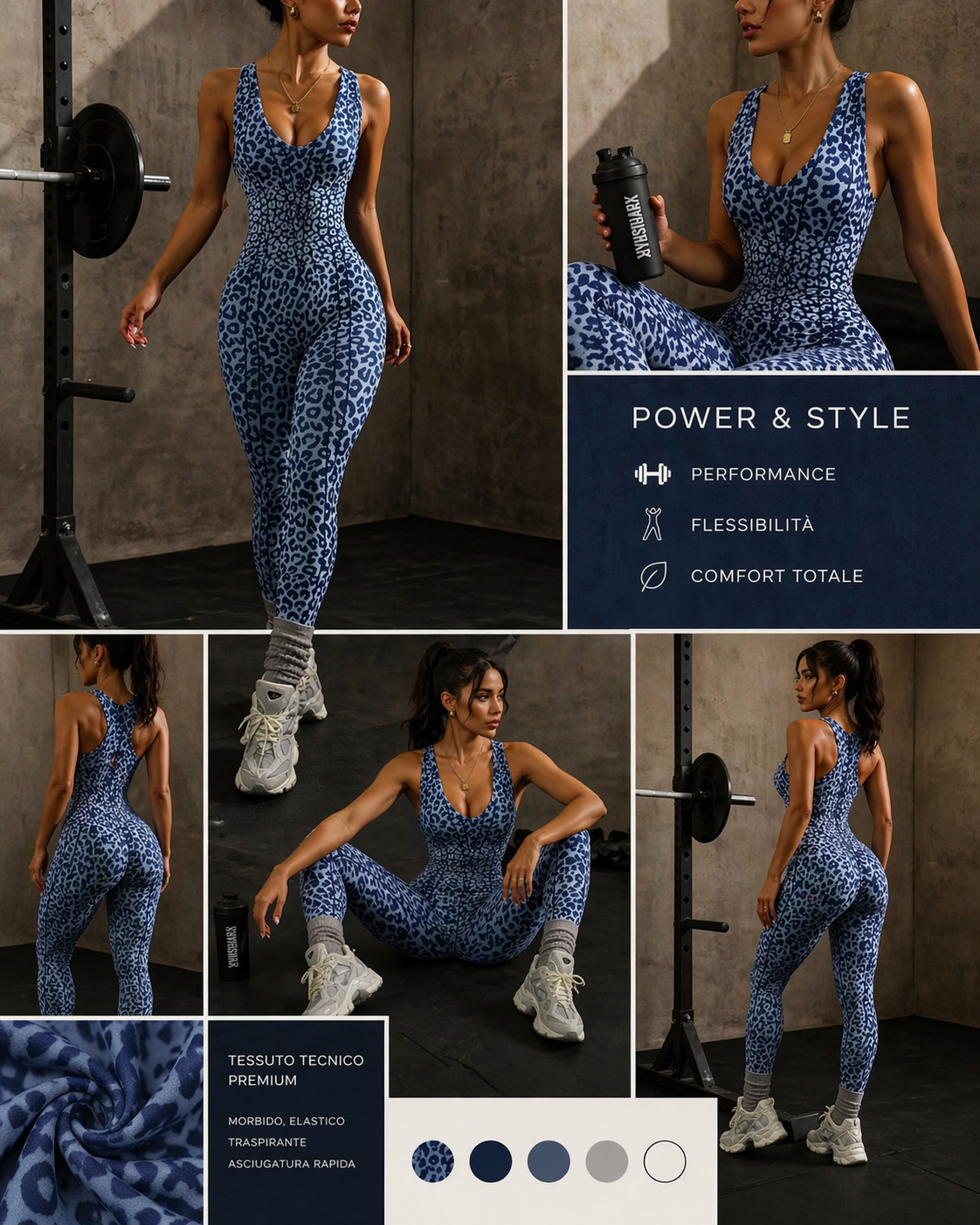 Jumpsuit leopard