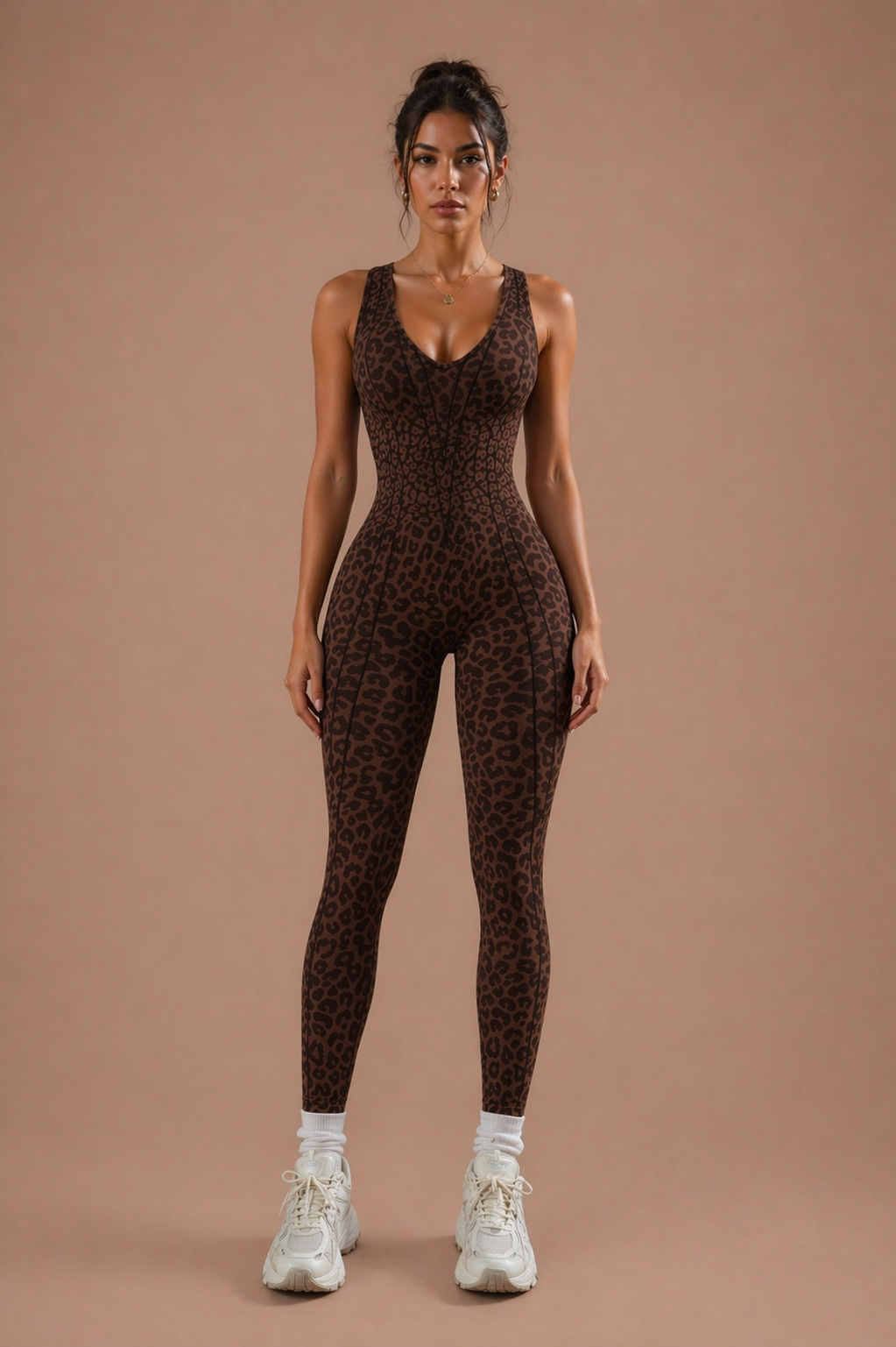 Jumpsuit leopard